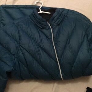 Teal Quilted Jacket